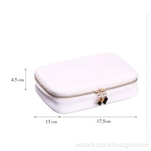 2016 OEM New Women Multifunction Travel PU Leather Cosmetic Bag Makeup Case Pouch Toiletry Organizer